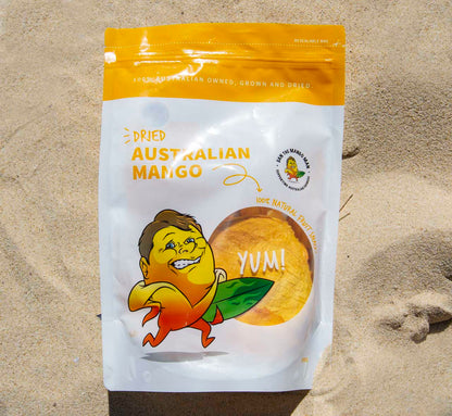 10 Pack - Australian Dried Mango - 100g Bags