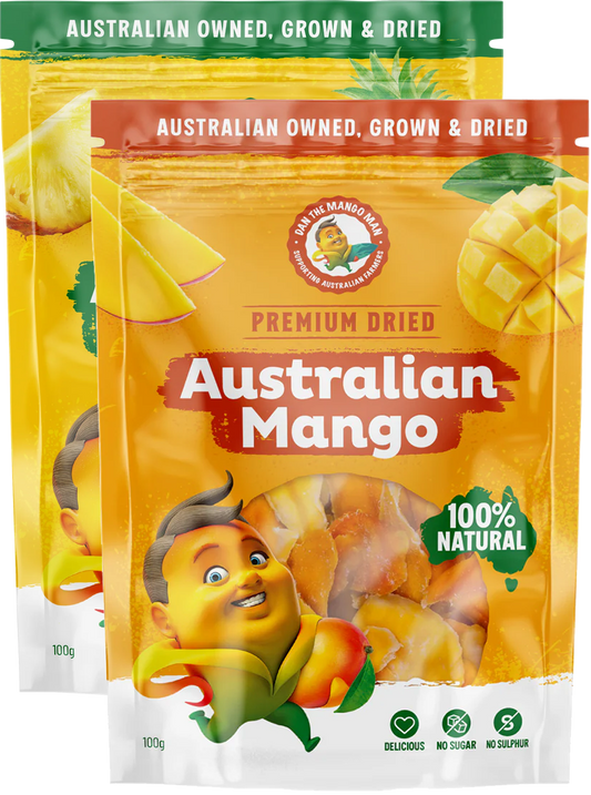 3 100g Dried Mango & 2 100g Pinapple (Mix Pack 500g)