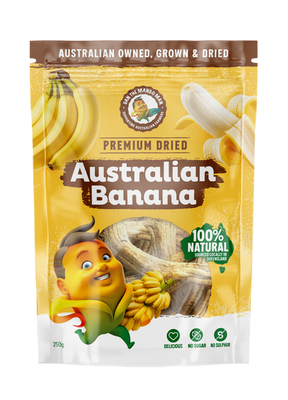 Australian Dried Banana - 250g