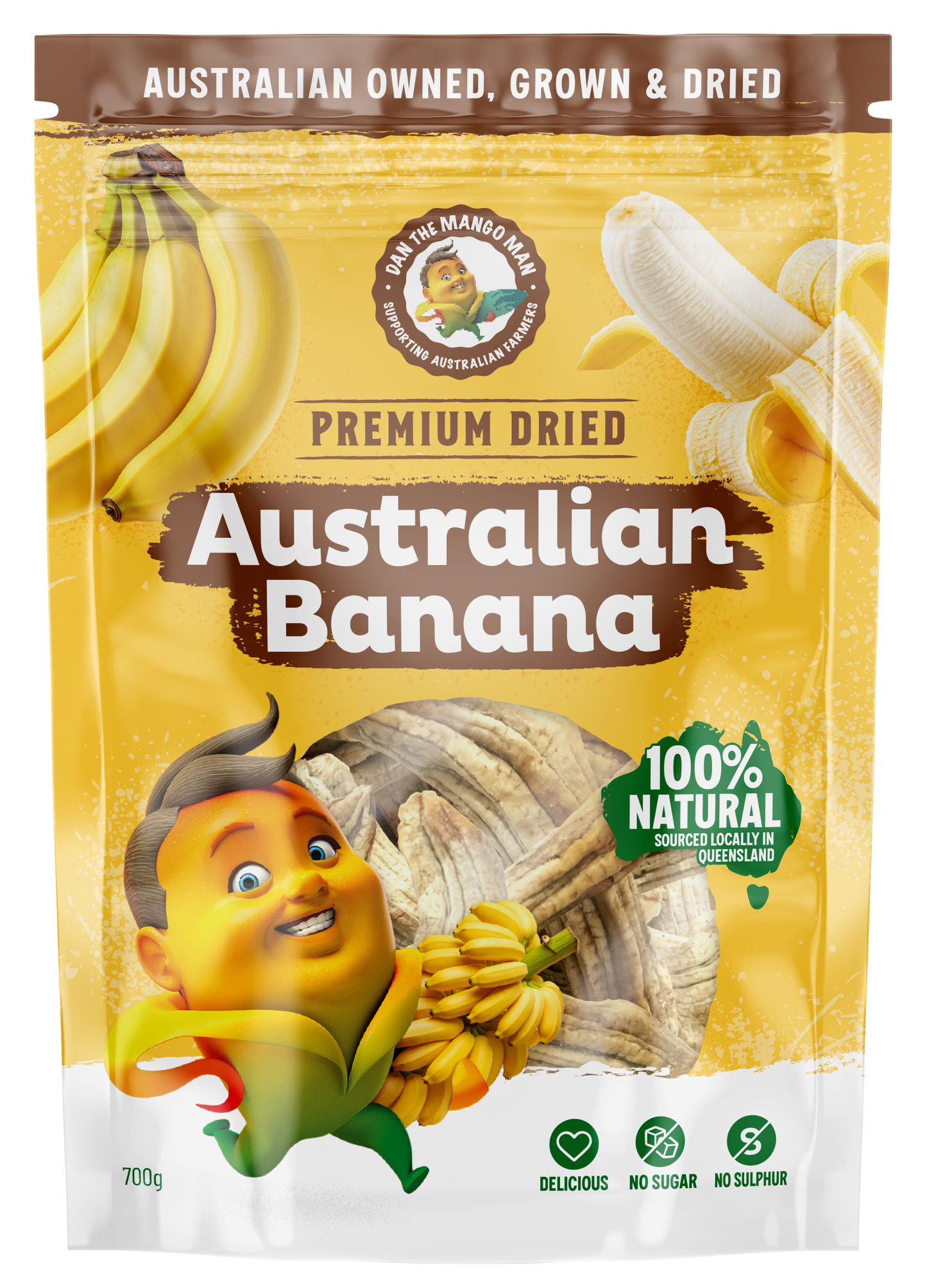 Australian Dried Banana - 700g