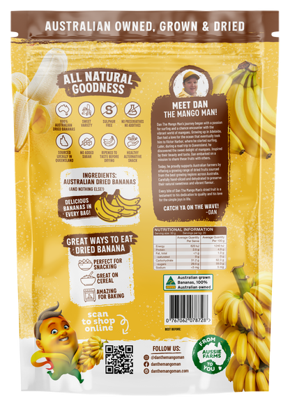Australian Dried Banana - 700g