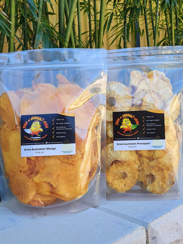 Dried Mango & Pinapple (Twin Pack 1kg)